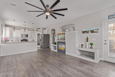 FAMILY ROOM OPEN TO KITCHEN