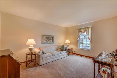 Spacious living room.