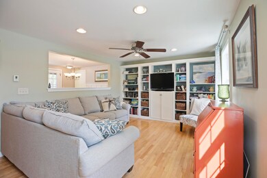 Living Room with built-ins