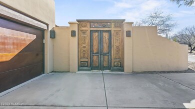 Beautiful Gate into Front Courtyard
