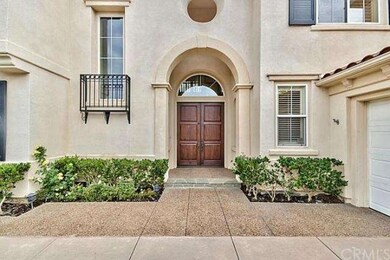 Double Door Arched Entry