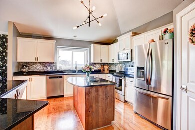 Kitchen features 2 islands, beautiful stainless st