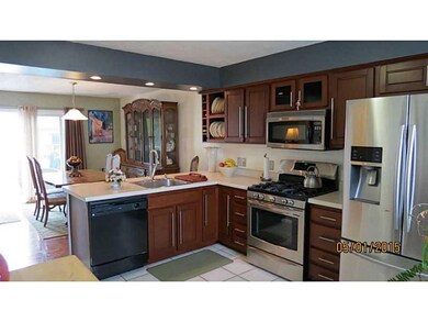 Kitchen. Townhome features open floor plan.