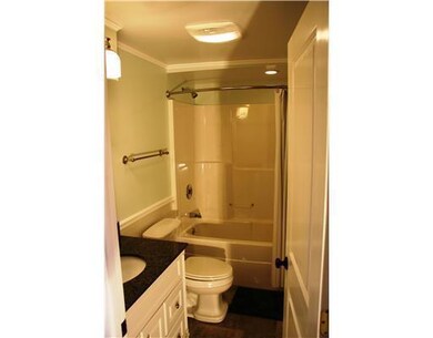 Bathroom. New bath with granite and tile