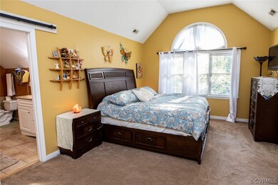 Master Bedroom, vaulted ceiling, large WIC,