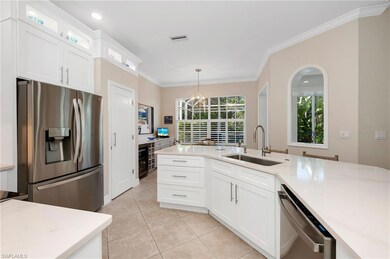 The kitchen is well fitted with roll out drawers. 