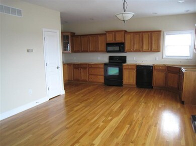 Granite in kitchen.