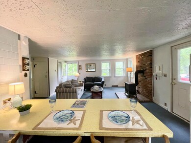 kitchen into living room
