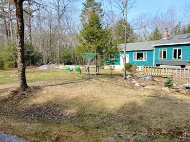 front yard with house