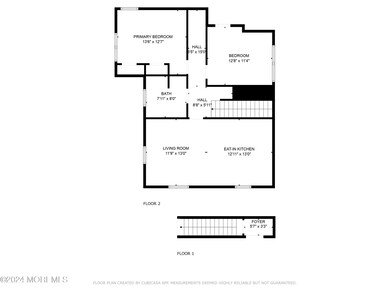 2D Floor Plan for 442 Westwood Avenue Su