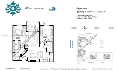 Porto Bellagio unit 1614, Sunny Isles Beach, FL 33160 - photo 6