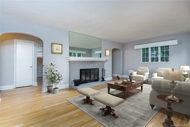 Living Room has been virtually staged to show what