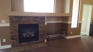 Built In Fireplace