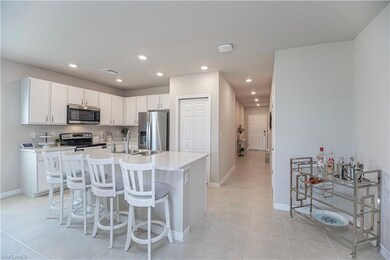 Kitchen with quartz countertops