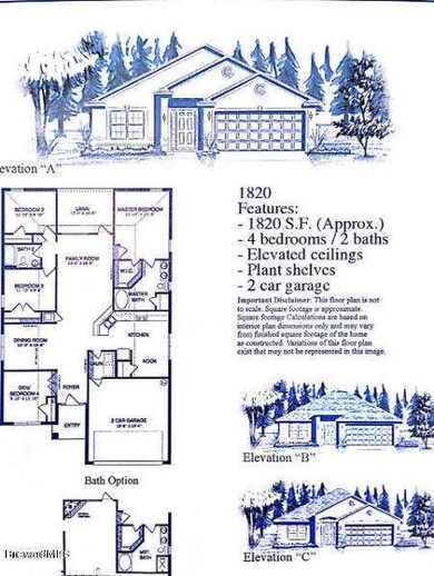 1820 floor plan