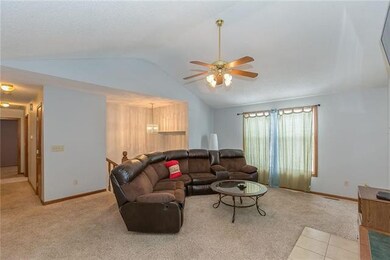 Large Living Room with Fire Place