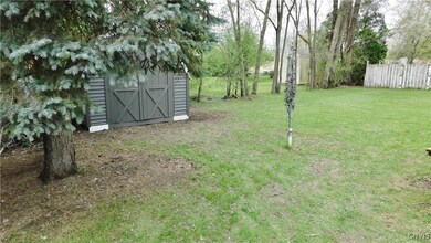 Refreshed shed for storage.