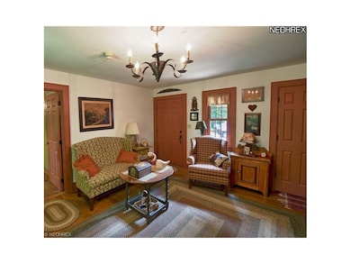 Office view to entry way