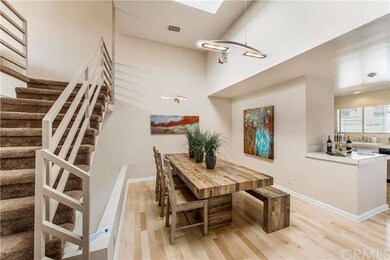 Just the opposite view showing skylights and stair