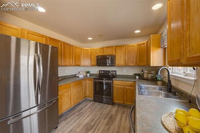 Great cabinet & counter space in this kitchen!