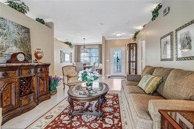 View from the glass sliding doors into the formal 