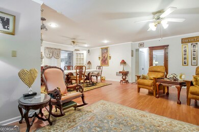 Living room to front door