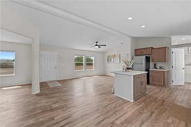 Spacious open floor plan