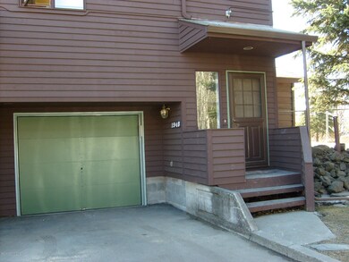 Exterior, front door and garage