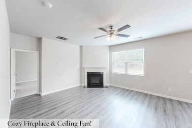 Living Room With Fireplace!