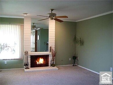 Living Room with cozy fireplace
