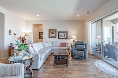 Living Room w/Hickory Floors