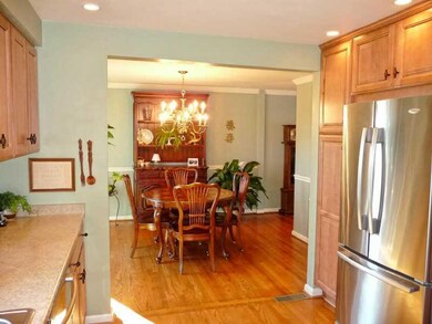 Kitchen. Wall opened between kitchen and dining ro