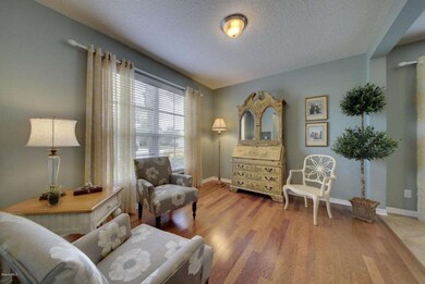 Living Room with Wood Floors