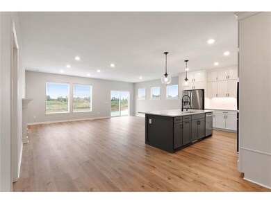 Photos of a Mille Lacs model home, selections and 