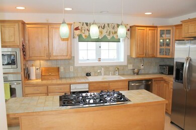 Kitchen with Gas Top Island