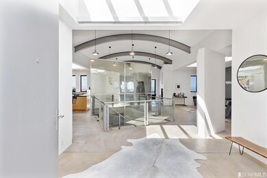 The generous entry foyer, flooded with natural lig