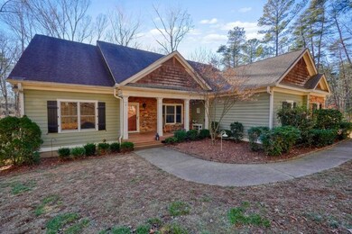 View of front of home with covered porch