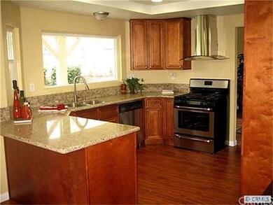 Gorgeous flooring. New kitchen!