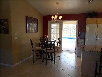 Dining Area with French Doors out to lanai.
