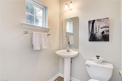 Main level Half Bath