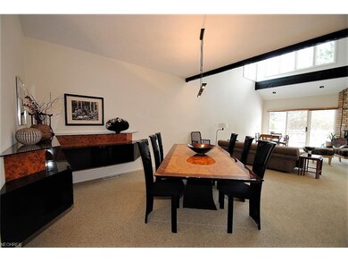 Dining room with built-ins.