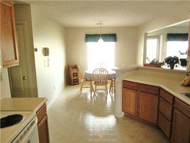 View of the bright, cozy, breakfast area from the 
