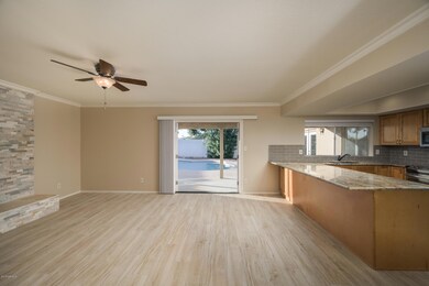 Family Room Looking to Pool
