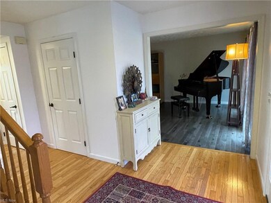 View from Dining room to office