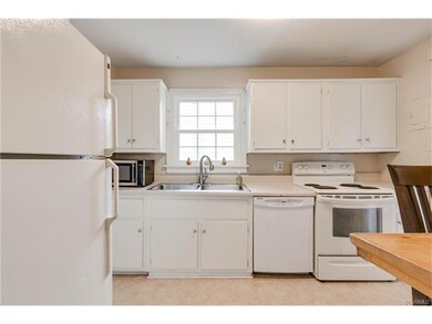 White kitchen with appliances