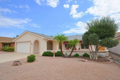 Front View looking West