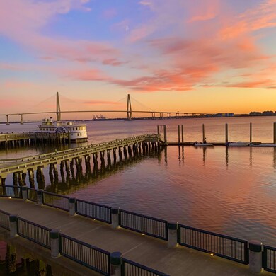 Sunset on the River