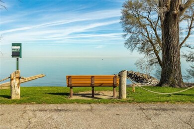 Park at Lake Erie just a few blocks away