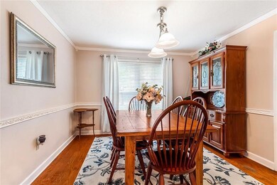 Formal living room, new light fixture, freshly pai