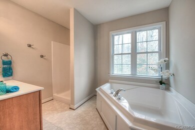 Spa like en-suite bath in Owner's bedroom.